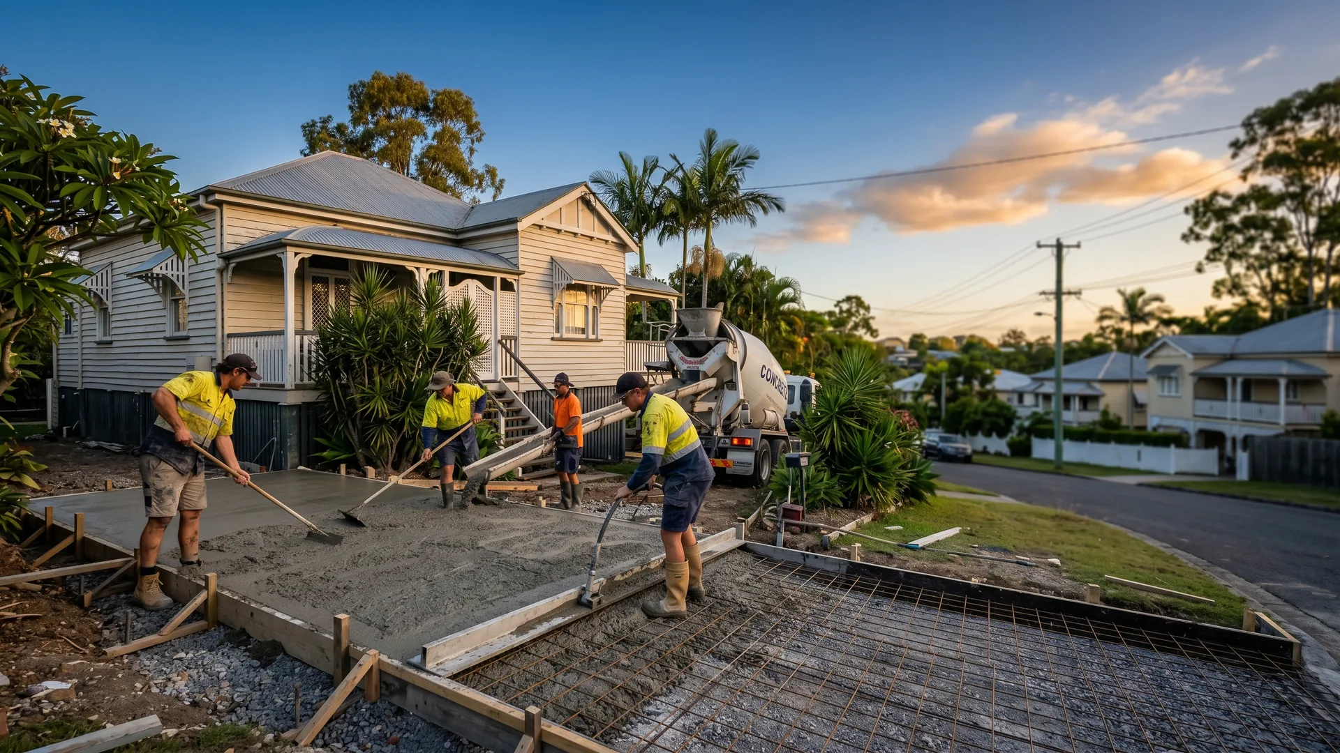 Concreting in Morningside in Morningside